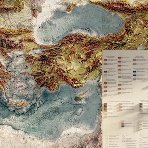 Europe Tectonic Relief & Bathymetry zdjęcie 6