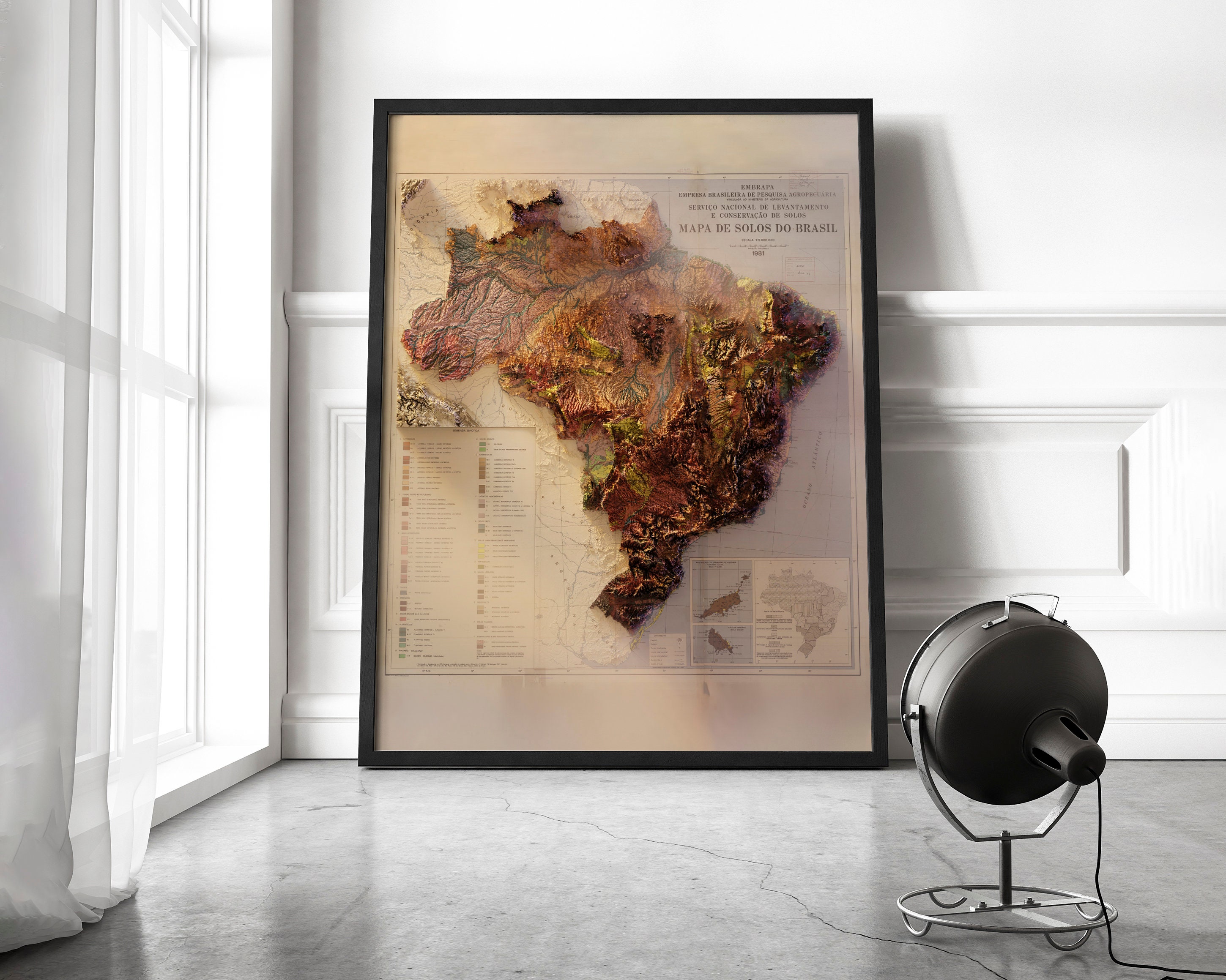 Brazil - Soil (light Fog) - Etsy