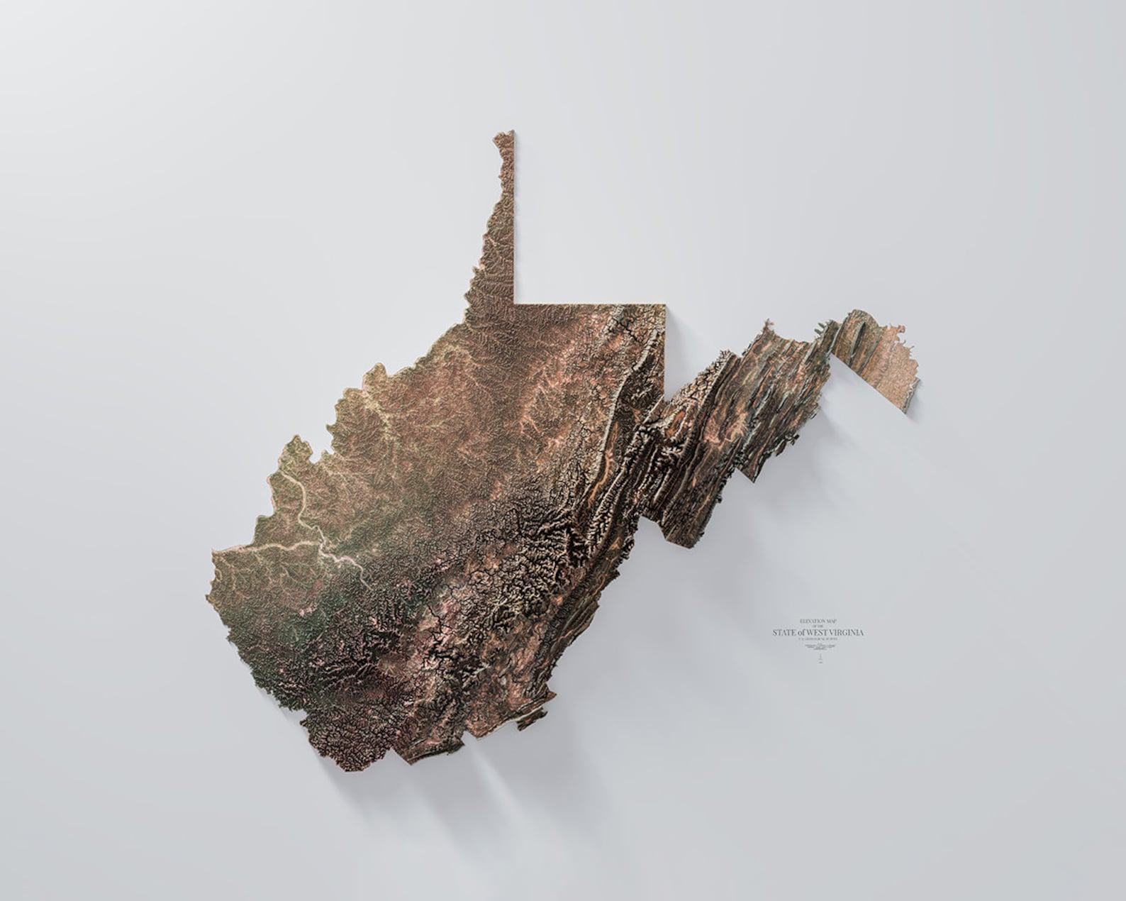 West Virginia Satellite Etsy