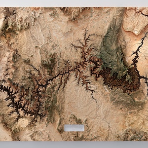 Grand Canyon National Park - Arizona - Satellite