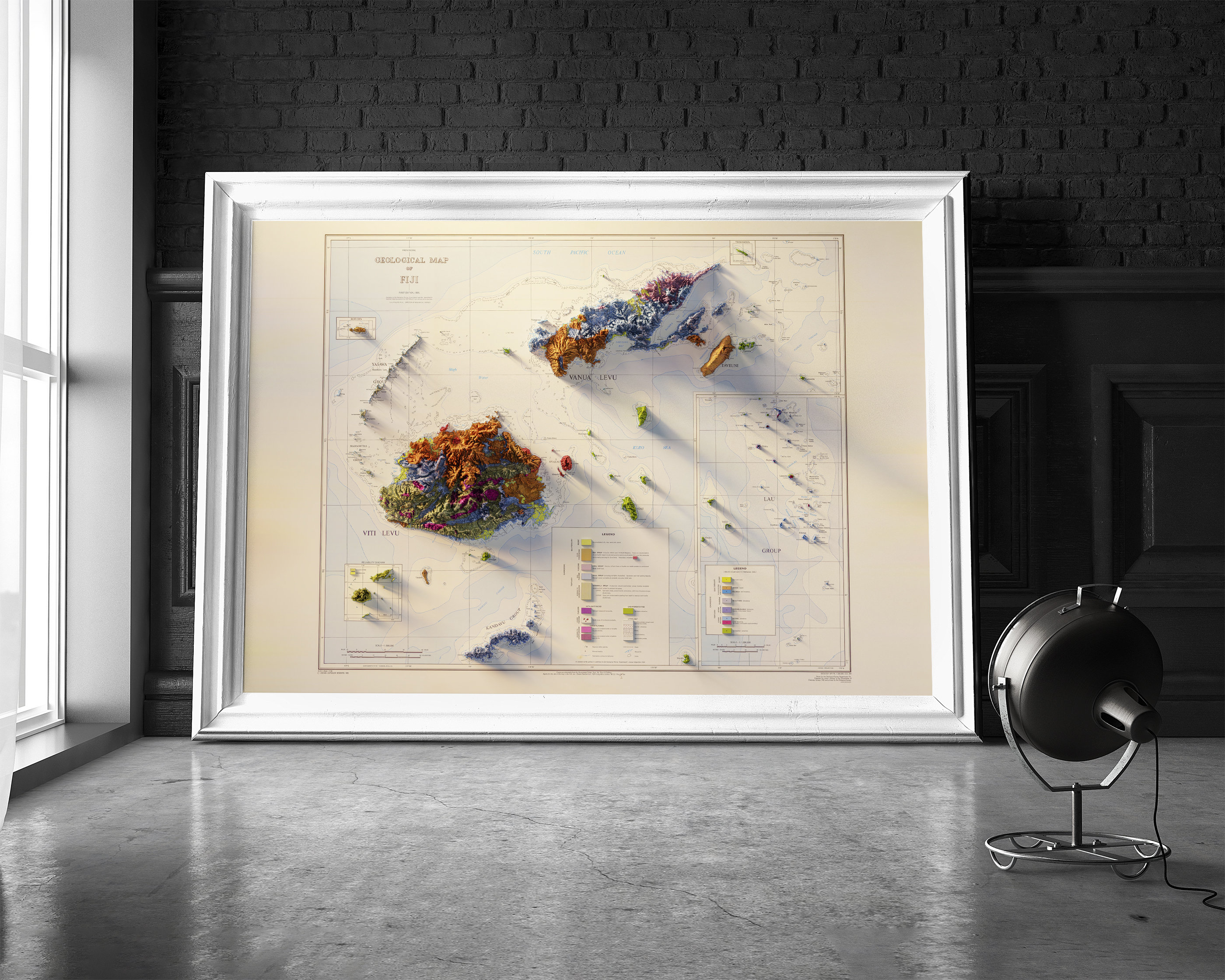 Fiji - Geology - Etsy