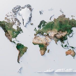Wereld - Satelliet