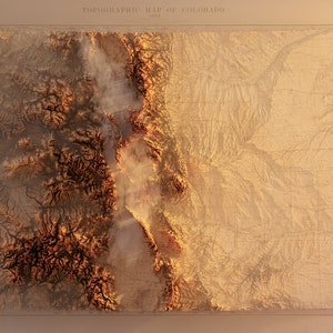 Colorado - Topographie - (aube)