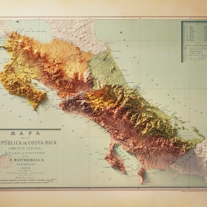 Costa Rica - Topografie
