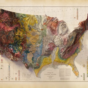 États-Unis - Géologie