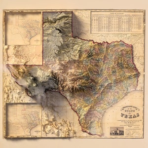 Texas - Table of Counties