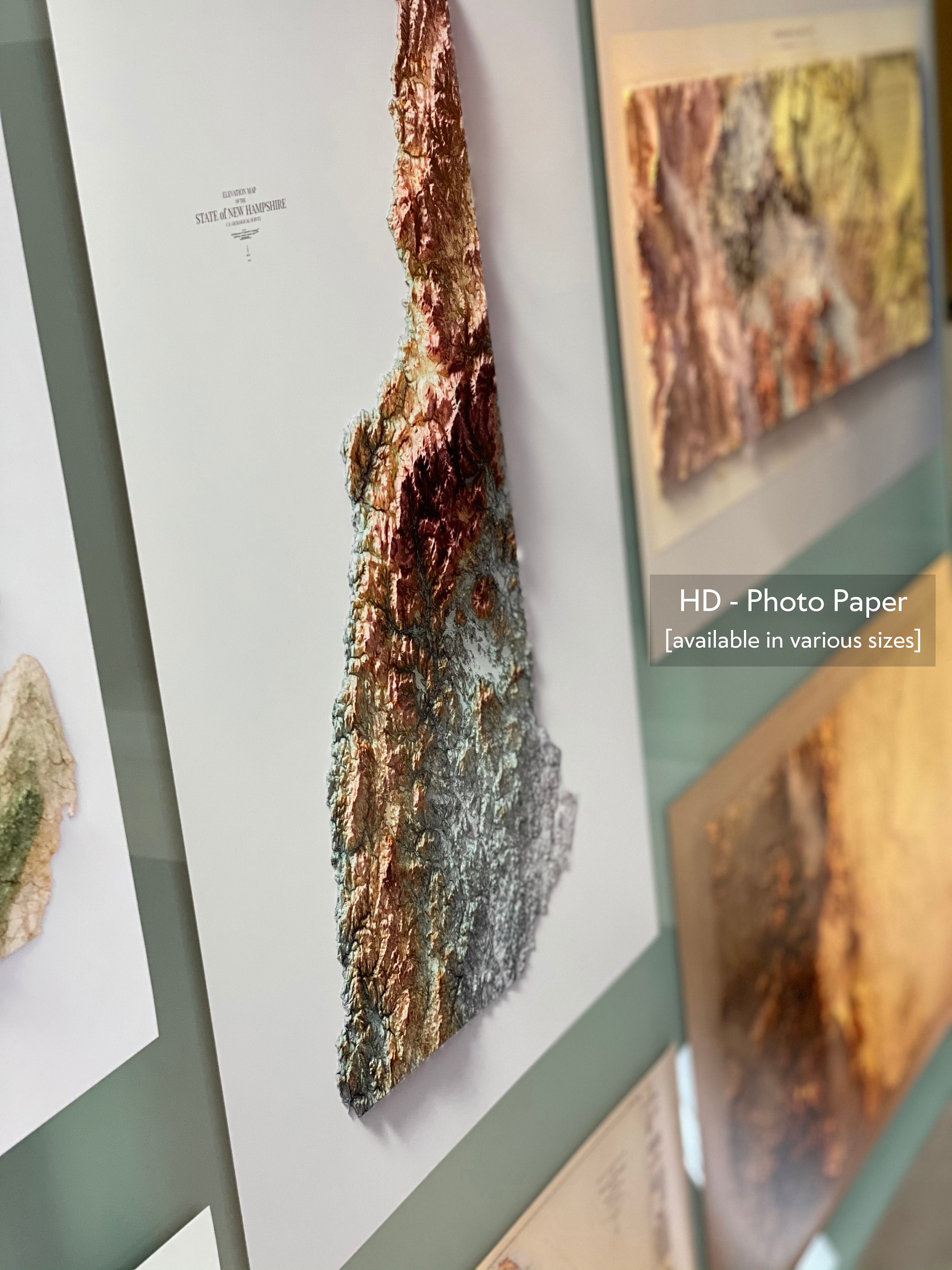 Lake Michigan Nautical Chart Etsy