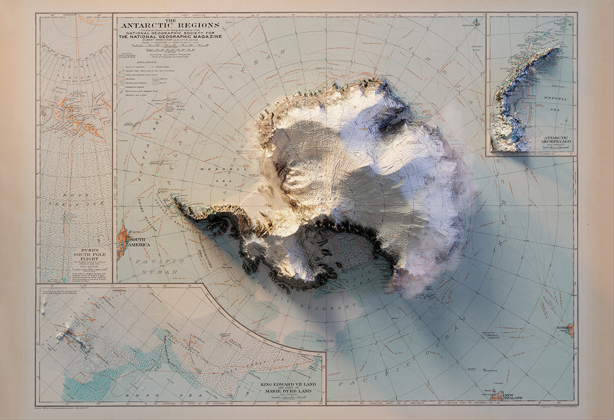 Antarctica Map -  Canada