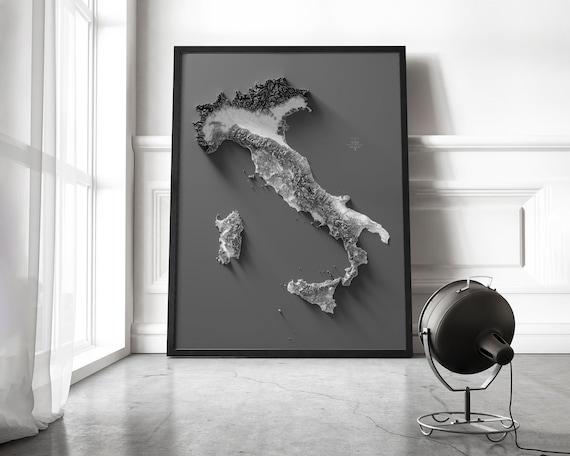 イタリア - モノクロ 1 - Etsy 日本