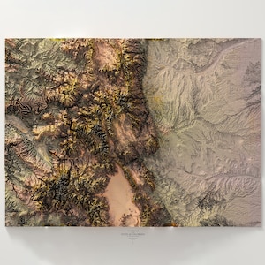 Colorado - Teinte hypsométrique 3