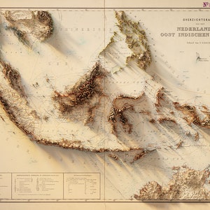 Indonesië - Topografie
