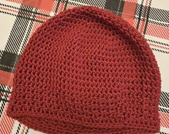 Gorro de lana para hombre hecho a mano