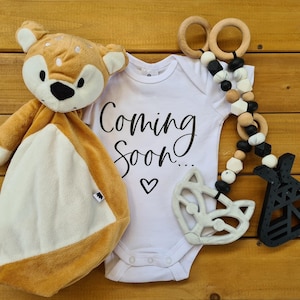 Coming Soon Baby Announcement Onesie
