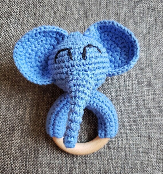 elephant teething ring