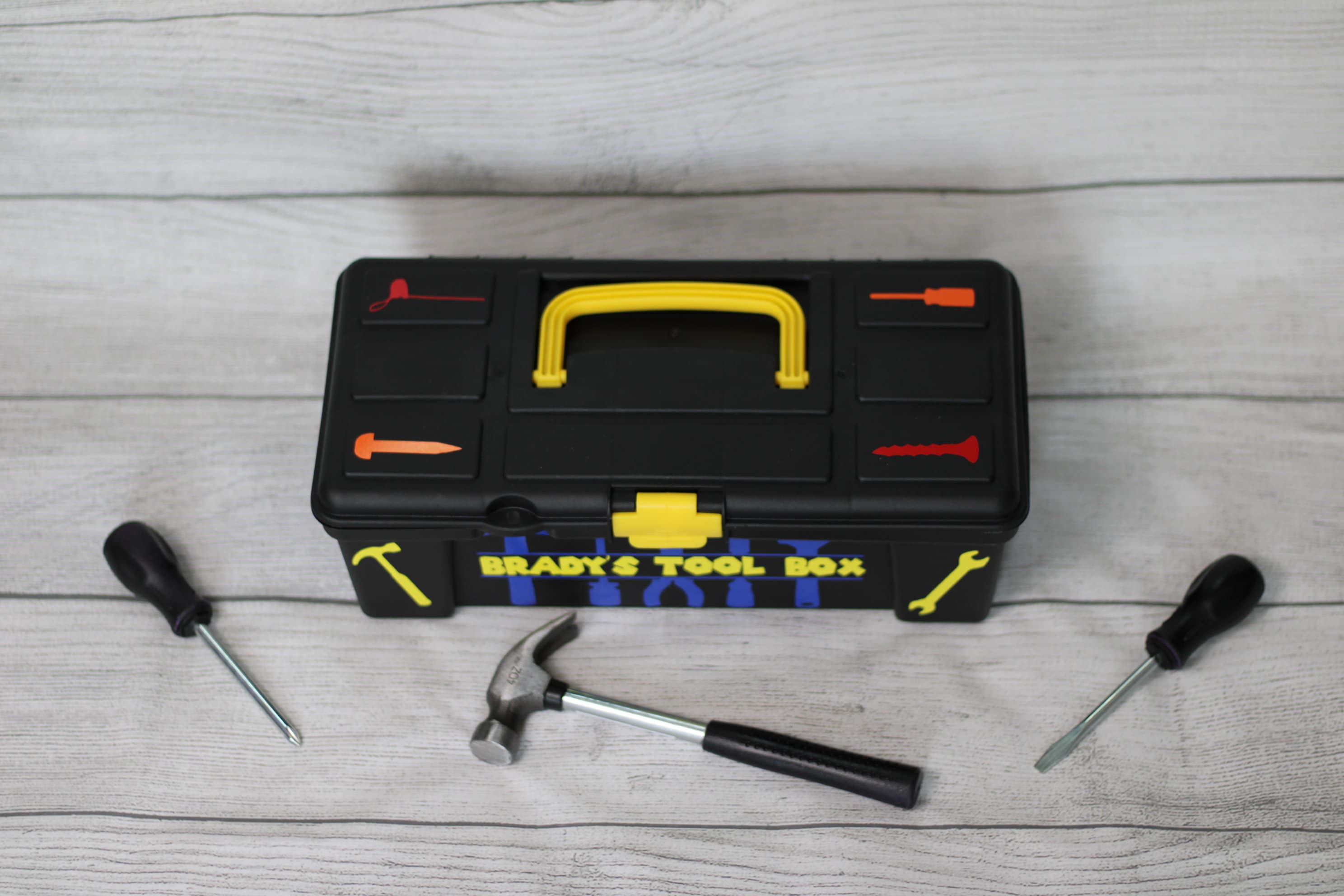 Personalized Kids Toolbox Kids Toy Toolbox Tool Carrying Etsy