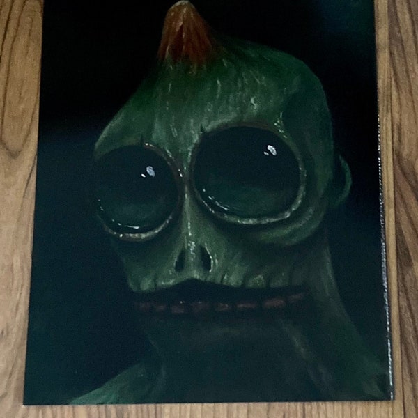 Sleestak Original Art Print