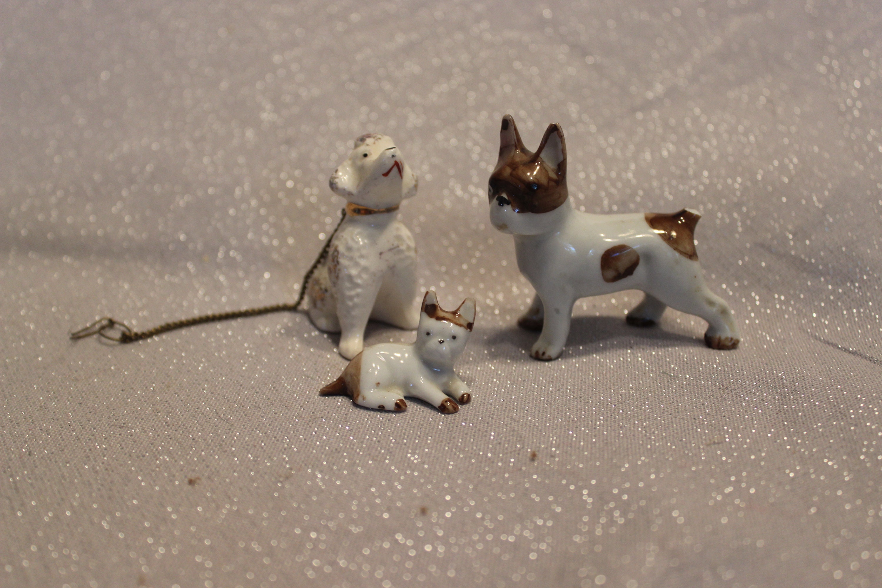 Small Dog Figurines Etsy