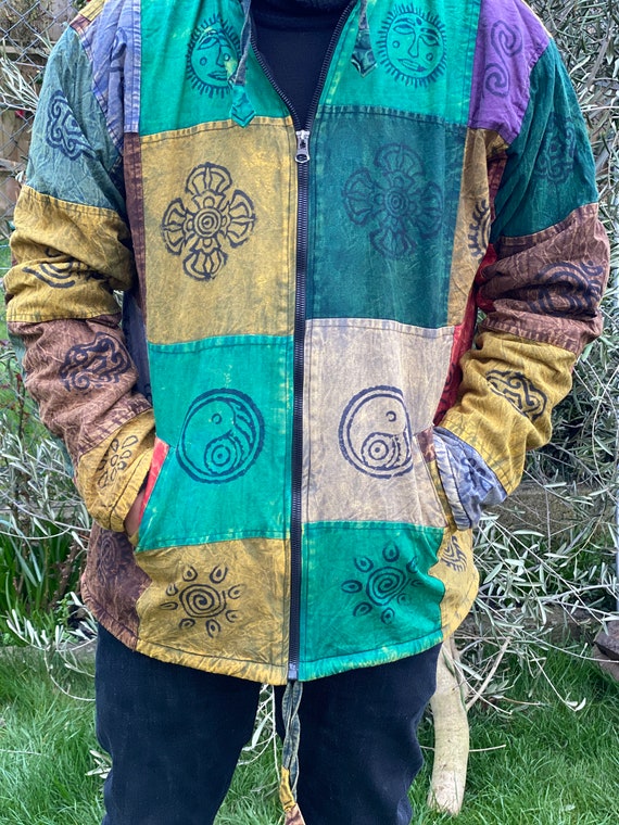 boho fleece jacket