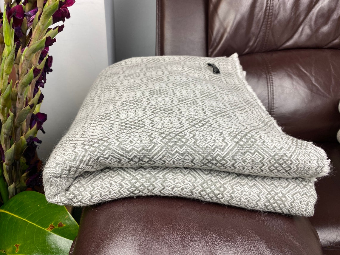 Pure Cashmere Blankets 100 Handmade in NEPAL Soft Warm Etsy
