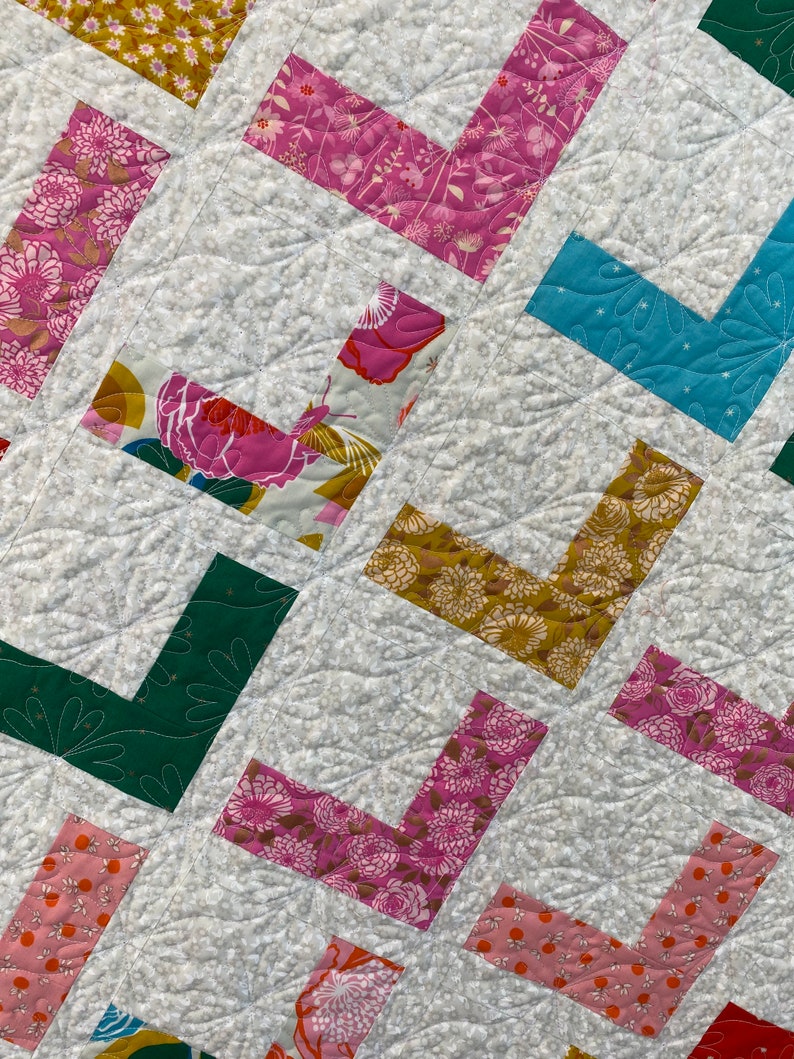 Ruby Star Stay Gold Freya Quilt Kit Etsy