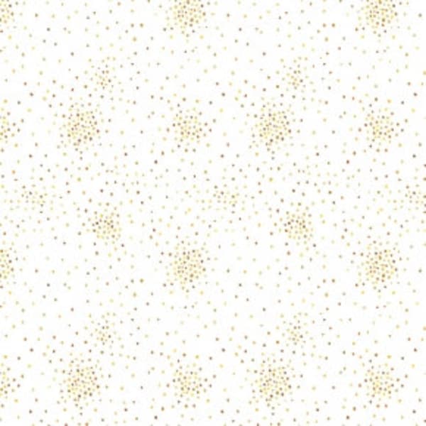 RJR1705-YW6 Miniature Minis-Dapple Dot - Yellow White Fabric