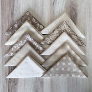 Taupe Mix, Fat Quarter Bundle