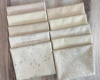 Low Volume, Creams Fat Quarter Bundle