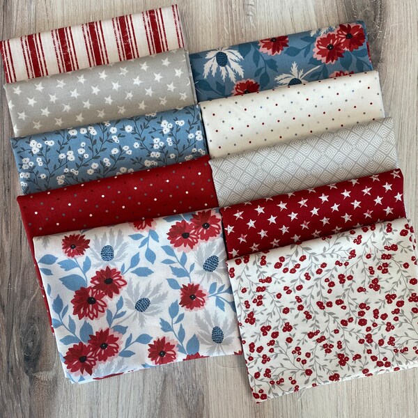 Moda, Old Glory, Fat Quarter Bundle