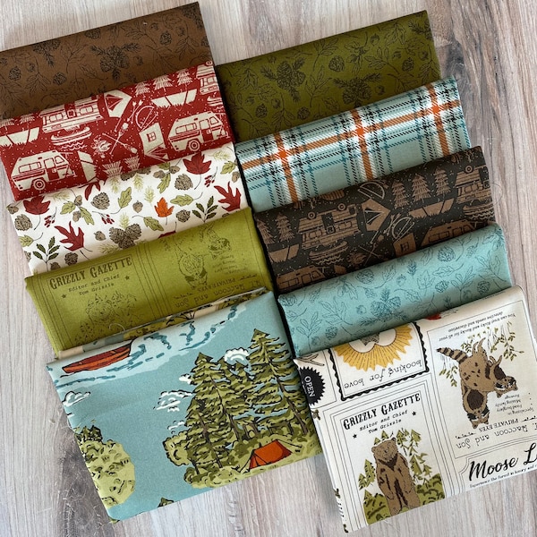 Moda, The Great Outdoors, Fat Quarter Bundle