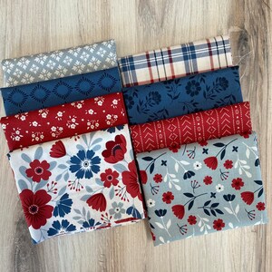 Riley Blake, American Beauty, Fat Quarter Bundle