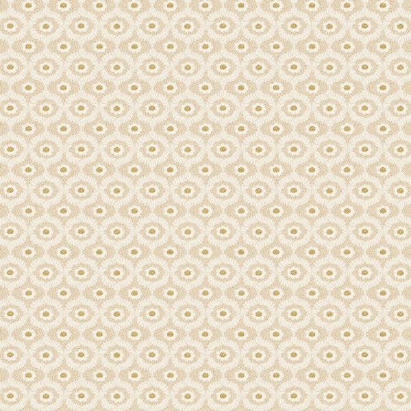 RP1008-GO3M Vintage Garden - Emma - Gold Metallic Fabric