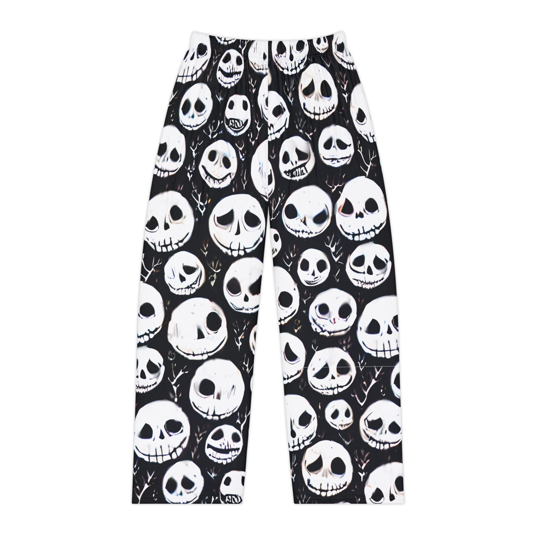 Pantalones de pijama de Jack Skellington pijamas divertidos de Halloween pantalones espeluznantes pijamas de Halloween pijamas de Halloween pantalones de pijama de mujer Etsy Espana