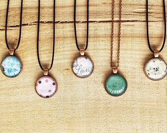 Victorian Cabochon Pendants Blanks Antiqued Brass DIY Necklace /& Book Journal Frame Set 4