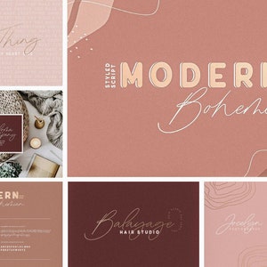 Modern Script Font Bundle Calligraphy Font Handwritten Script Font Modern Script Font Bundle Calligraphy Font Handwritten Script Font