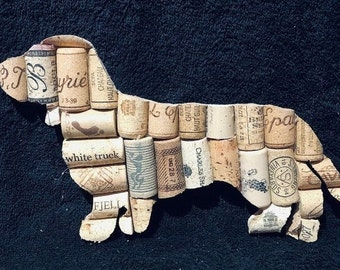 Wine Cork Dachshund Trivet/Wall Decor