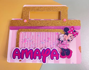 Minnie Mouse Birthday Party Favor: Coloring Book Activity Set (Set of 6)