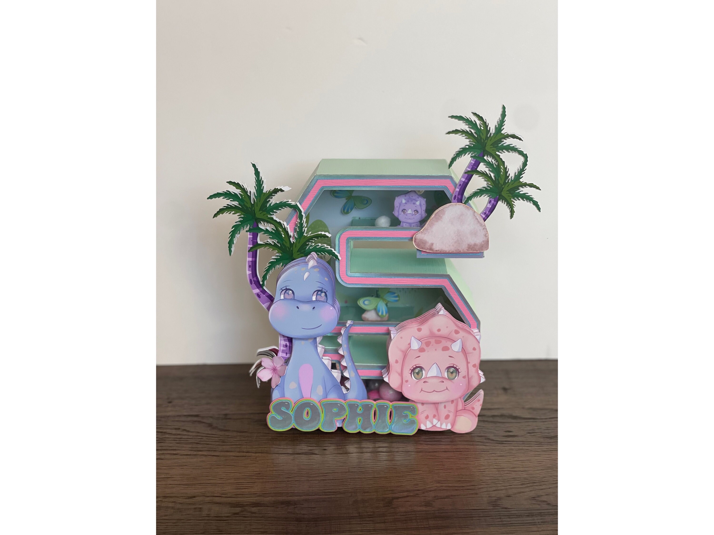 Dinosaur 3D letter Dino letter Dinosaur theme party Cute dino 3D letter Birthday decoration Nursery decor Rawr party Table