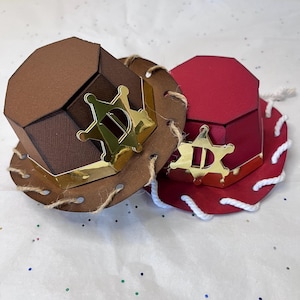 Toy Story Treat Boxes: Handmade Party Favor Set of 6