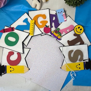 Pre-K to Kindergarten Graduation Banner Class of 2025 Congrats Party Decoration for School End Celebration Kindergarten graduation