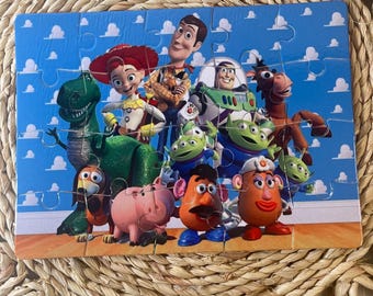 Toy Story Jig Zag Puzzle Character Jigsaw Toddler Preschool Activity Gift 28 Piece Puzzle