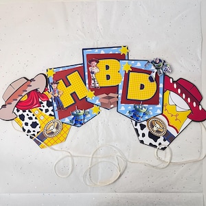 Toy Story Birthday Banner: Handmade Party Decor