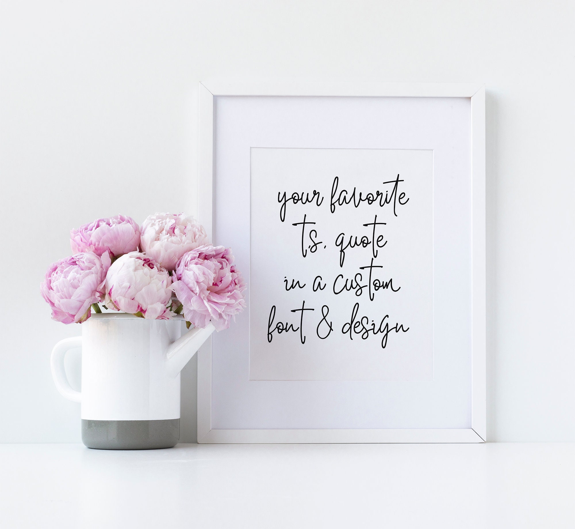 Taylor Swift Print Custom Lyrics Or Quote Digital Etsy