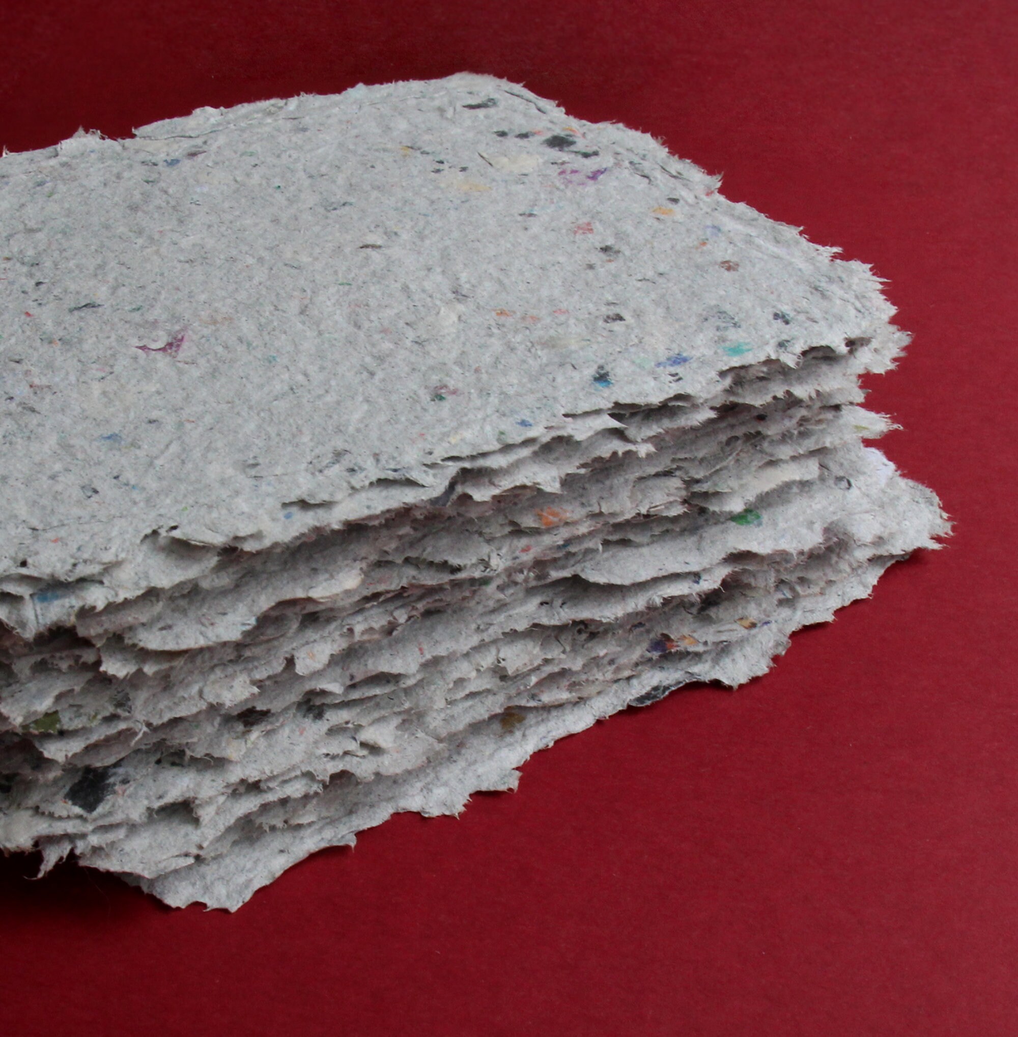 Sustainable paper sheets / Handmade recycled paper made out of Etsy
