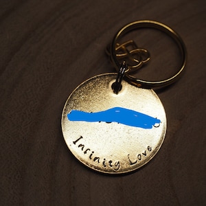 Infinity love tag (charm included)