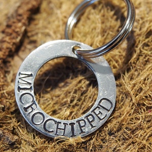 Microchipped tag