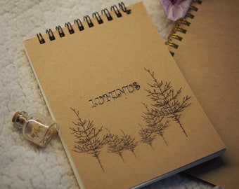 Winter trees note book A5/A6