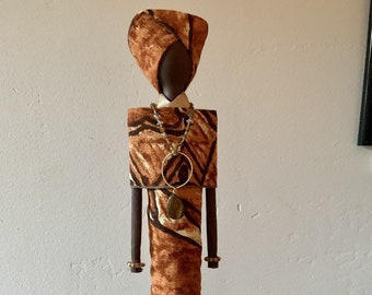 ADABELLE, meaning Oldest daughter, One-of-a-Kind African Art Doll