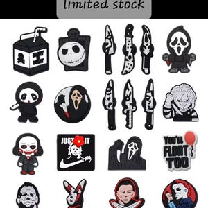Gotiskt skräckmobilskal • Läskig slasher-stil • Spöklik mörk estetik • Unikt handgjort skal. iPhone. Samsung. Google. Motorola. bild 15