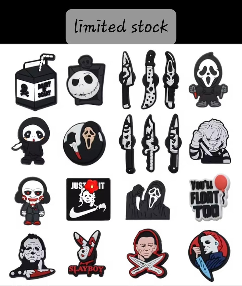 Gotiskt skräckmobilskal • Läskig slasher-stil • Spöklik mörk estetik • Unikt handgjort skal. iPhone. Samsung. Google. Motorola. bild 15