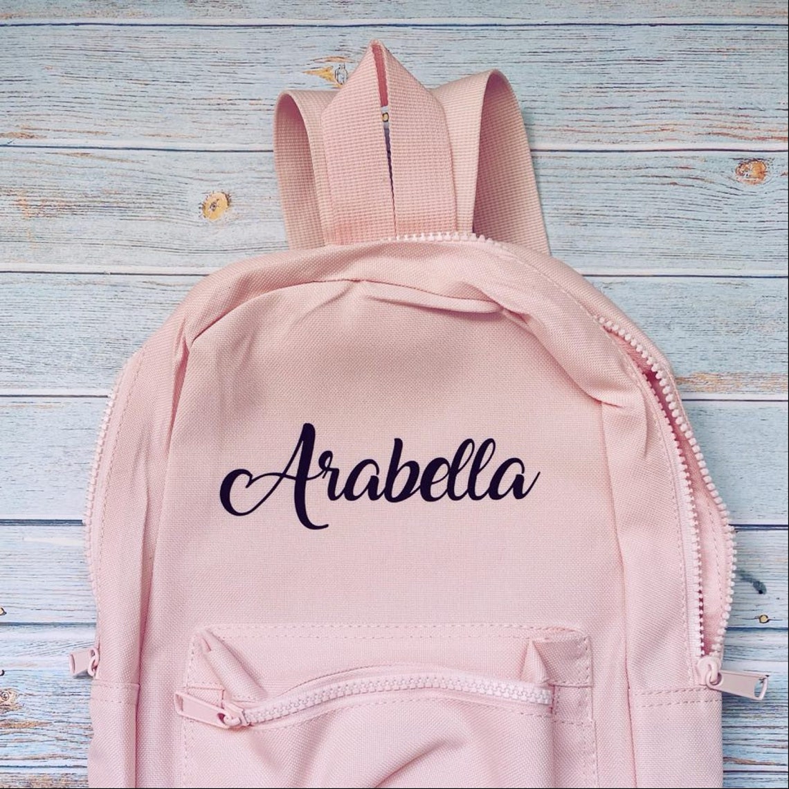 Personalised Backpack kids/childrens Etsy UK